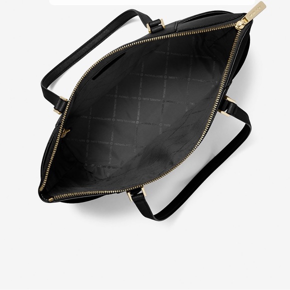 Michael Kors Black and Gold Tote - Picture 3 of 4